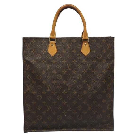 LOUIS VUITTON Monogram Sac Plat Hand Bag M51140 - Picture 13 of 16